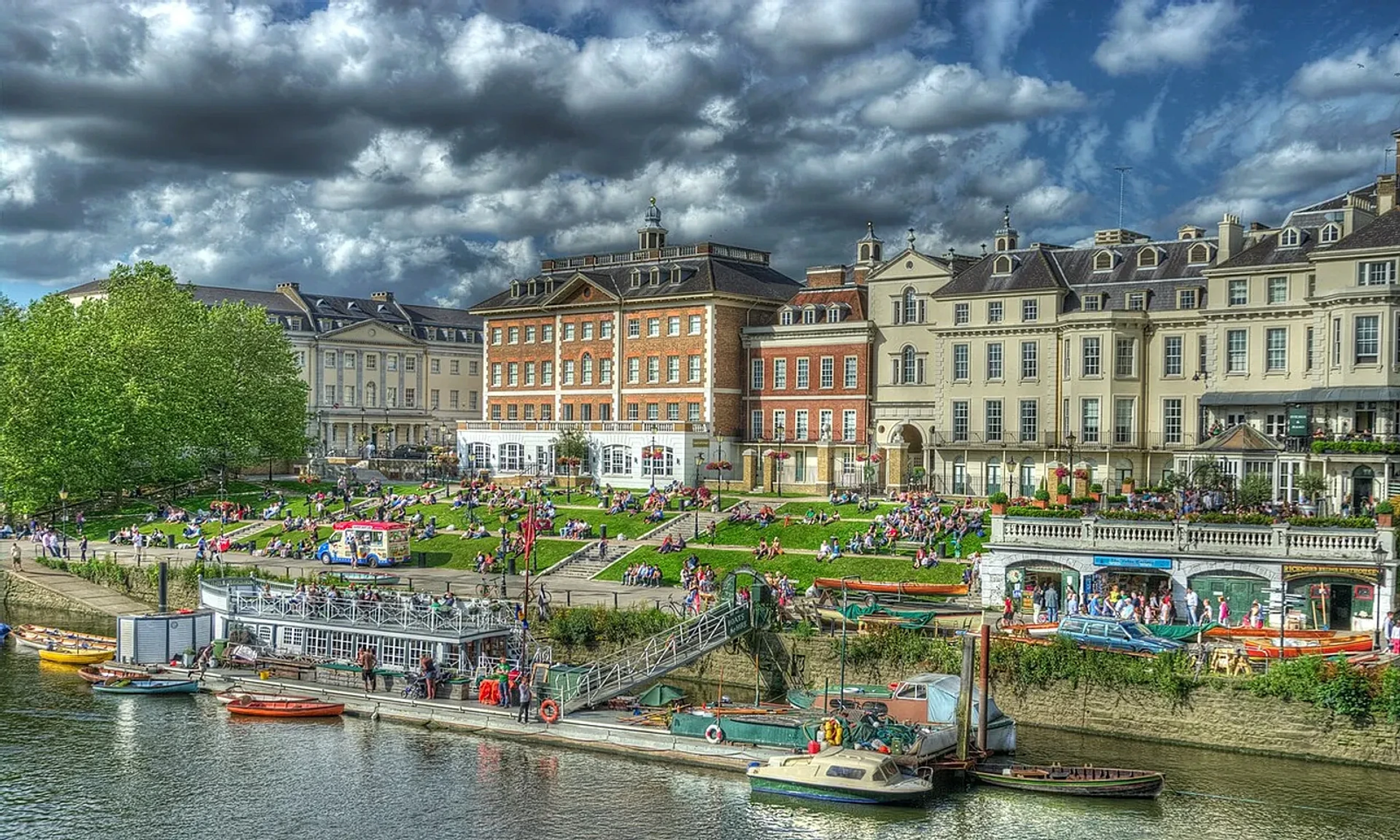 Richmond riverside in West London