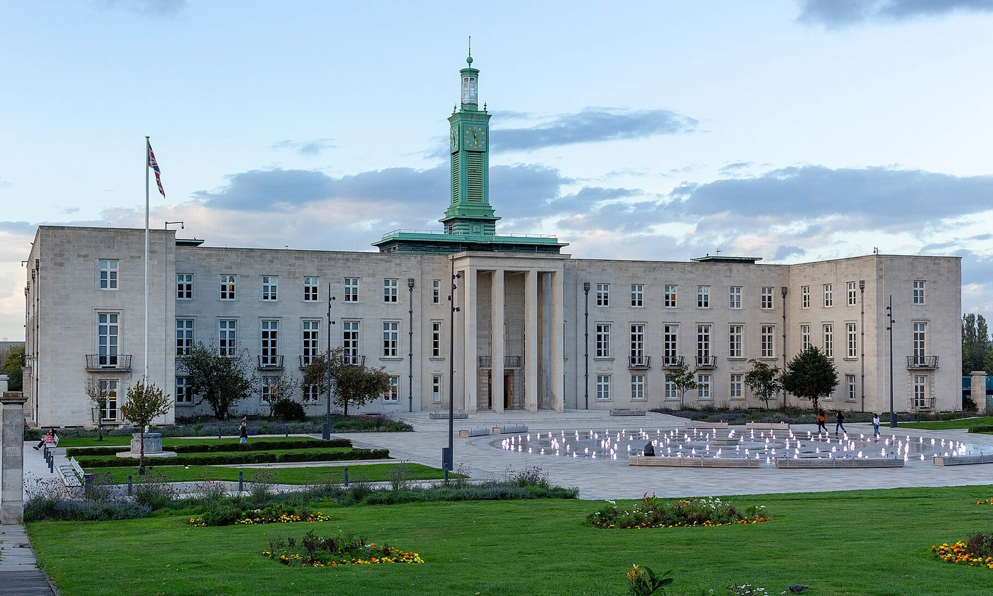 Waltham Forest Town Hall in Walthamstow