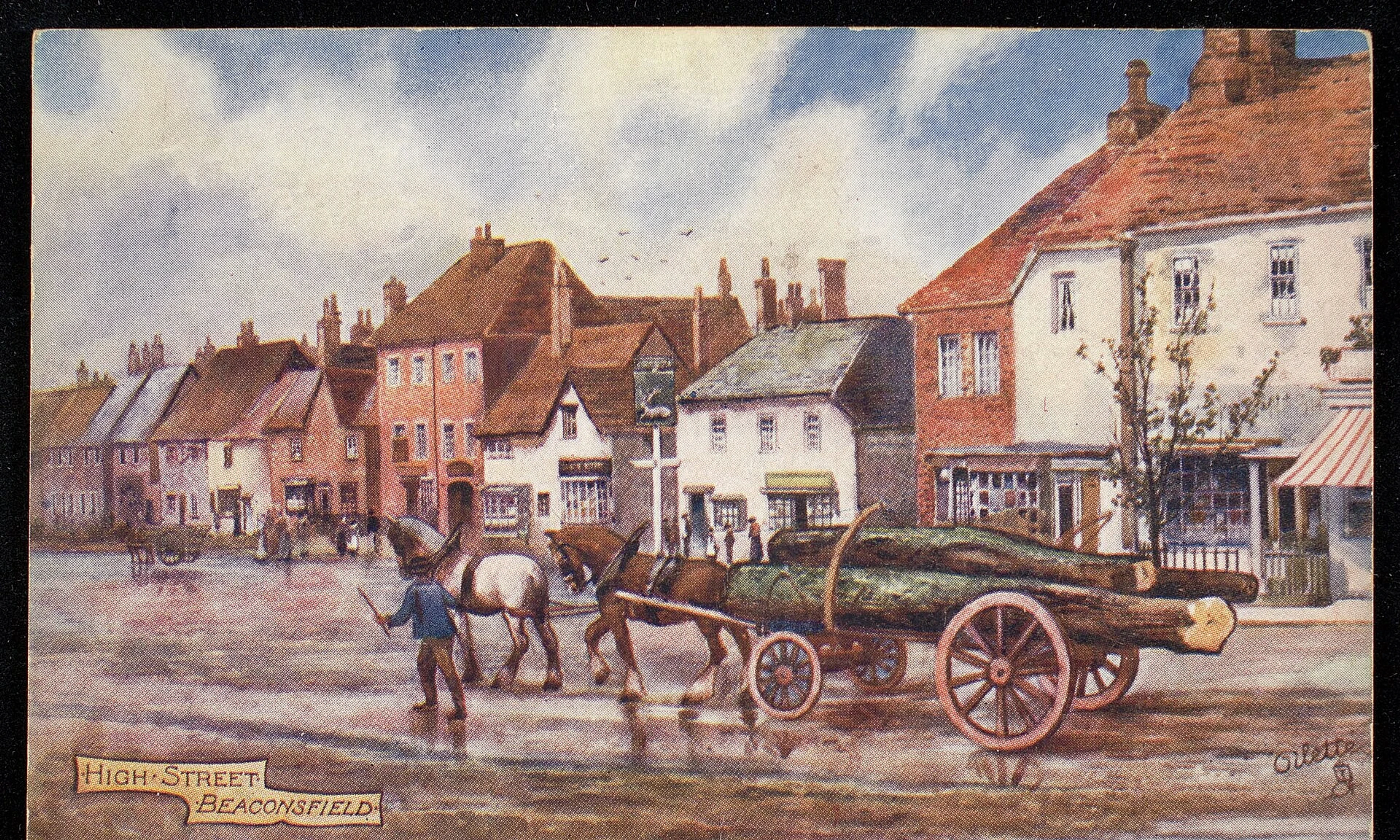 Beaconsfield town centre and local streets in Berkshire & Buckinghamshire