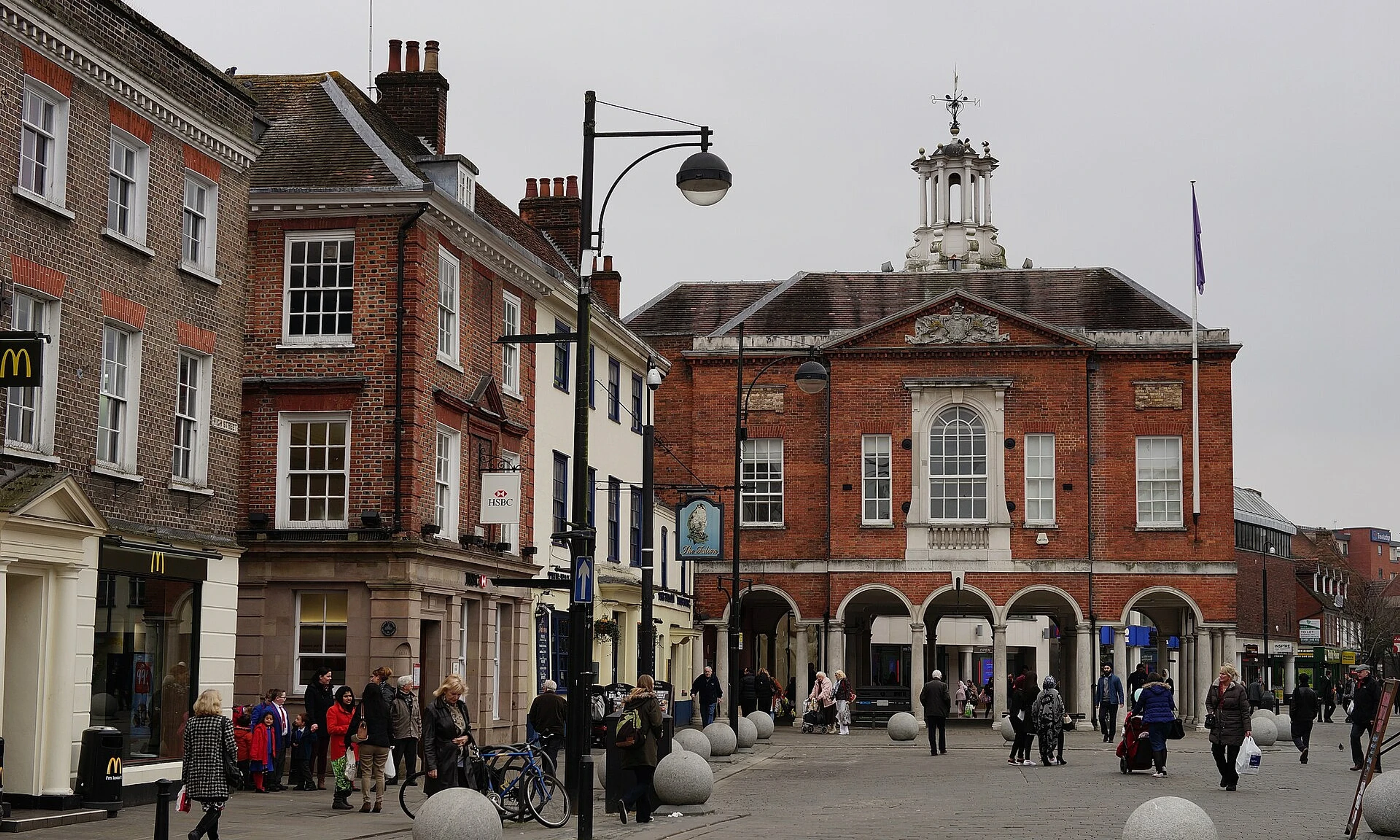High Wycombe town centre and local streets in Berkshire & Buckinghamshire