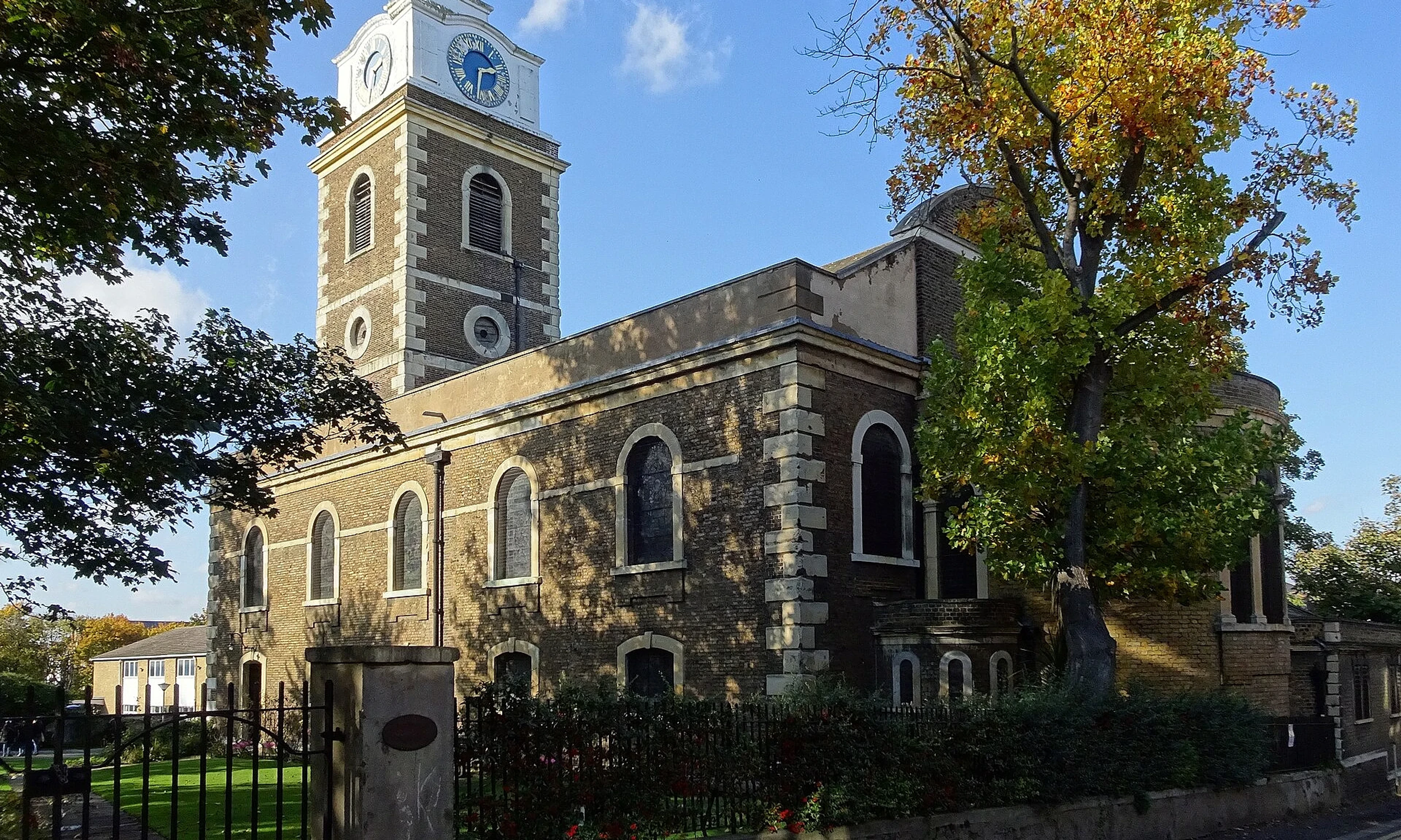 Gravesend town centre and local streets in Kent