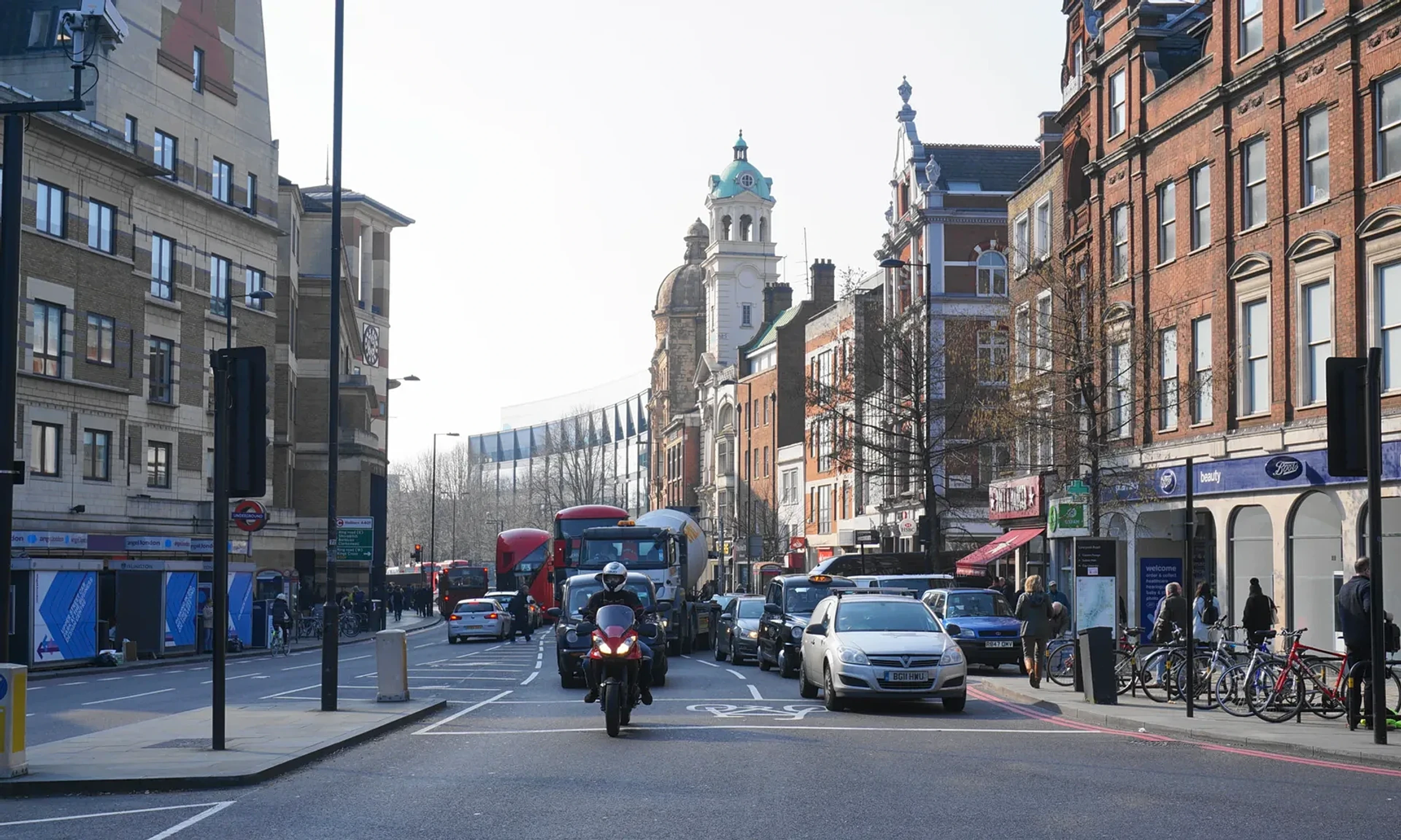 Upper Street in Islington
